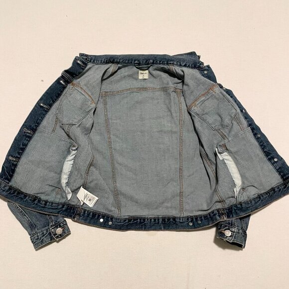 Gap 1969 Jean Jacket Denim Size Small Icon Medium Wash - Picture 8 of 16